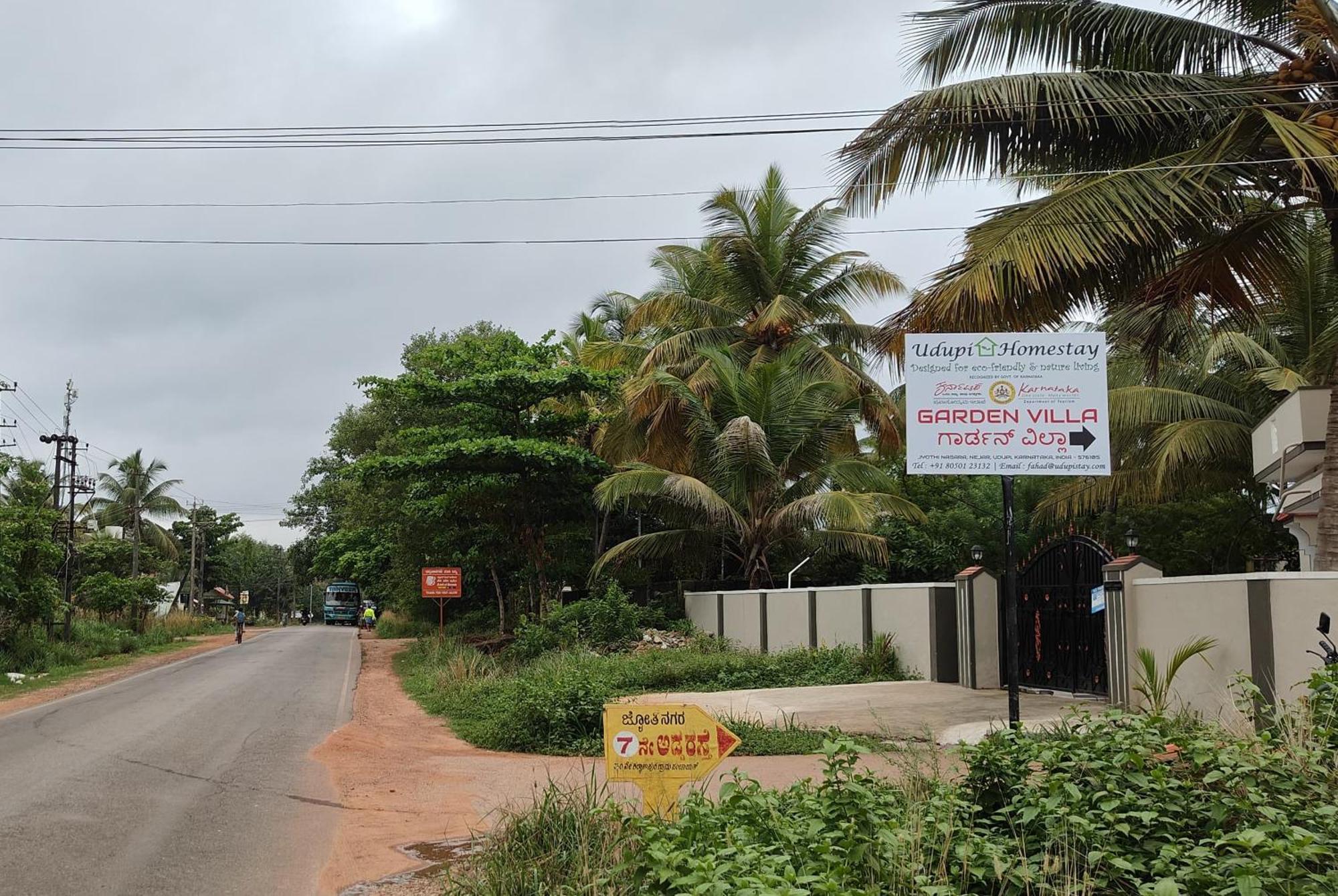 Udupi Homestay Garden Villa Eksteriør bilde